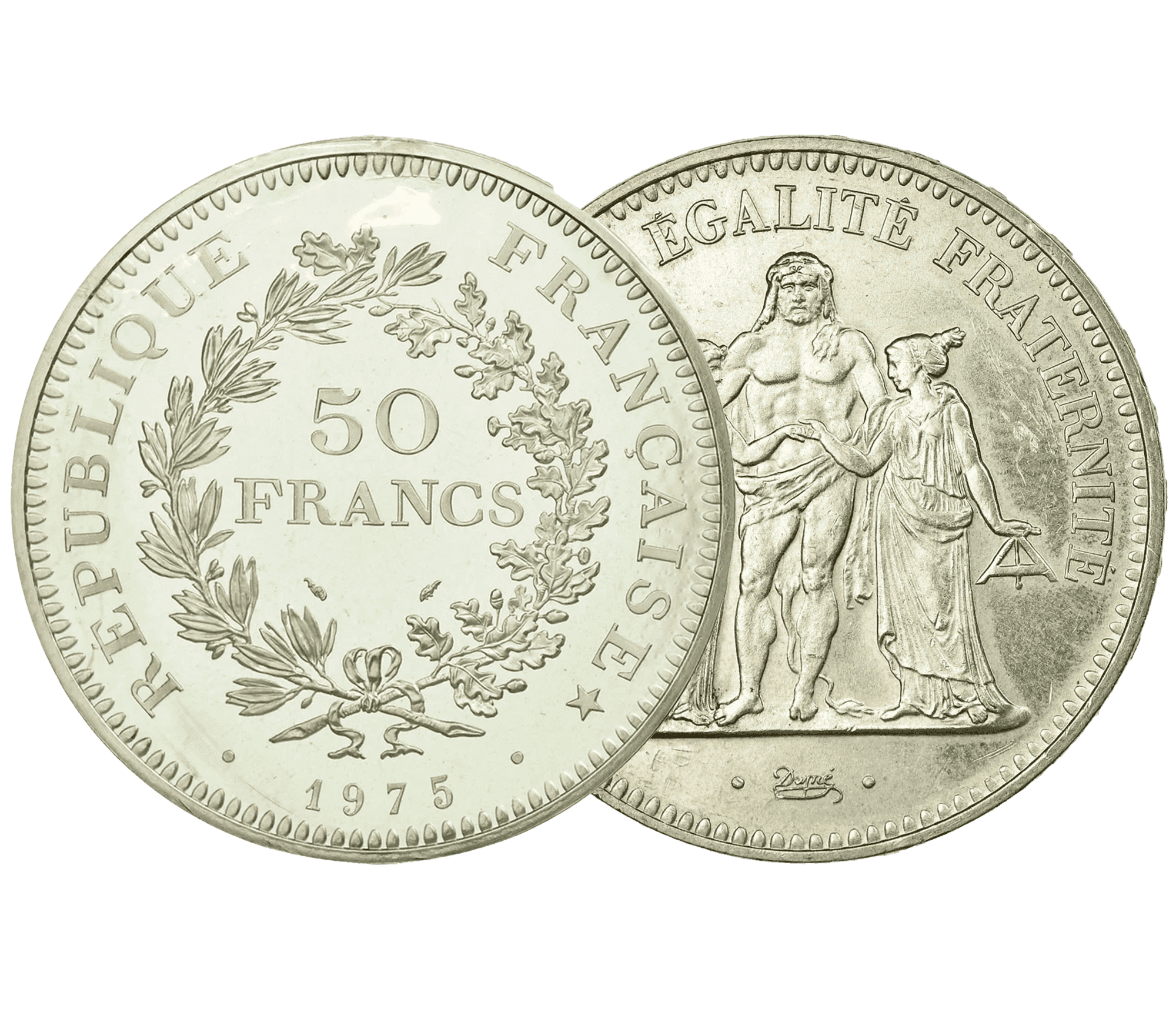 50 Francs Hercule Argent Investissement Comptoir National Des Collectionneurs