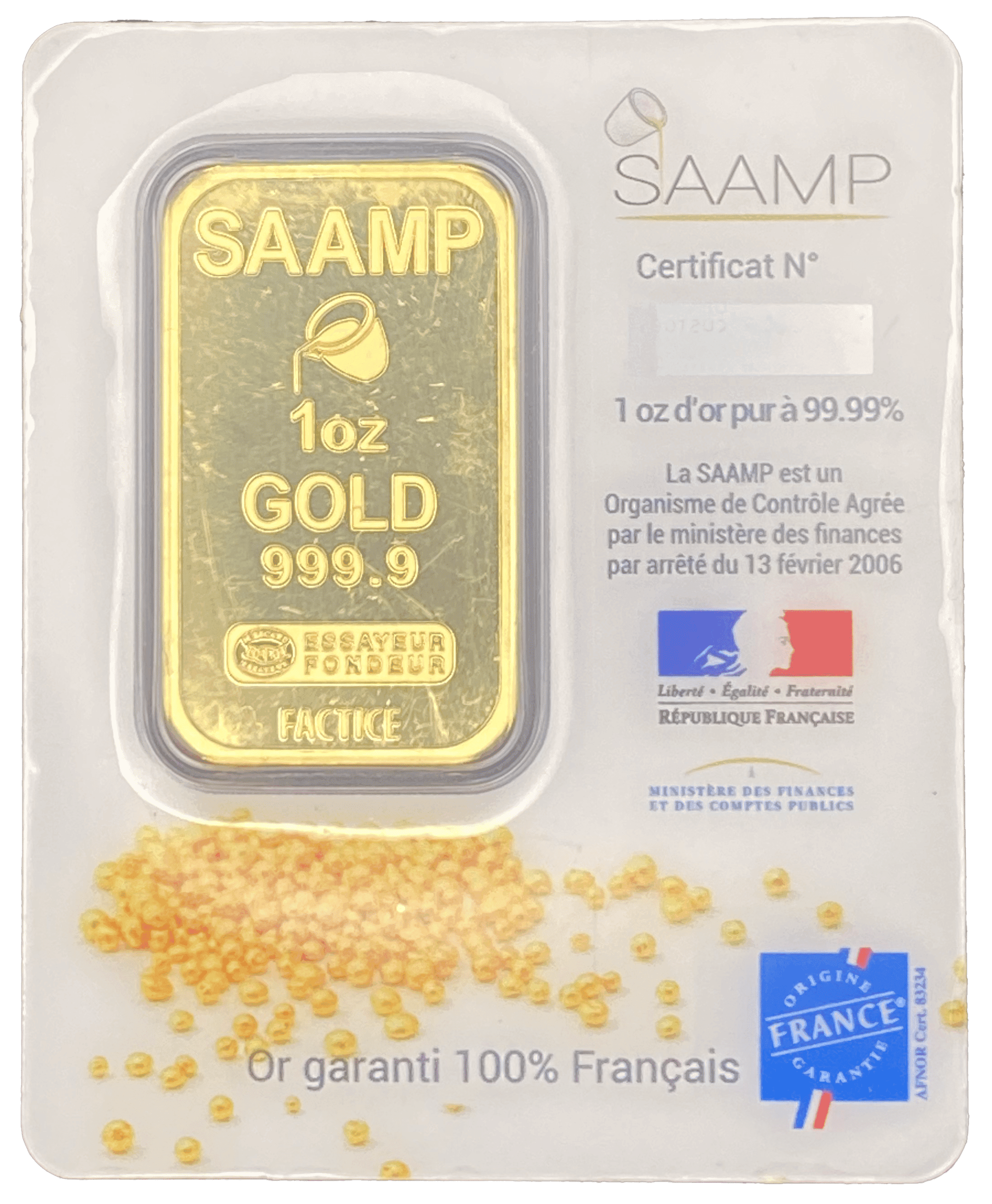 Lingotin Or 1oz Investissement Comptoir National Des Collectionneurs