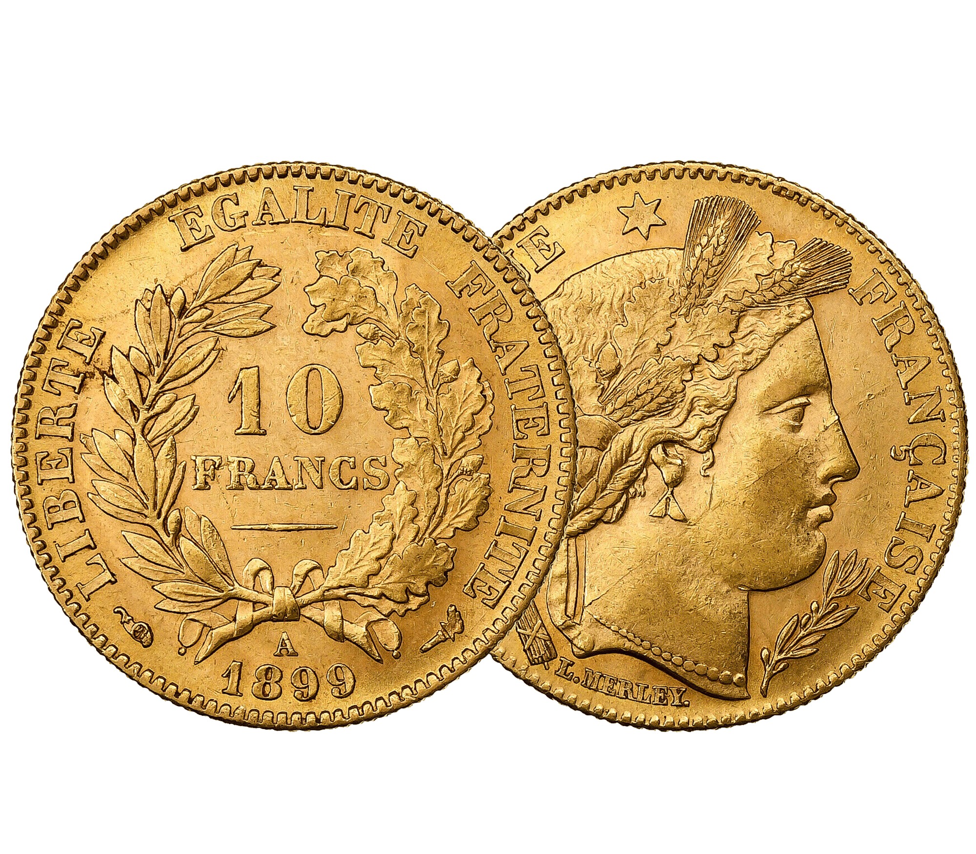10 Francs Cérès Or Investissement Comptoir National Des Collectionneurs