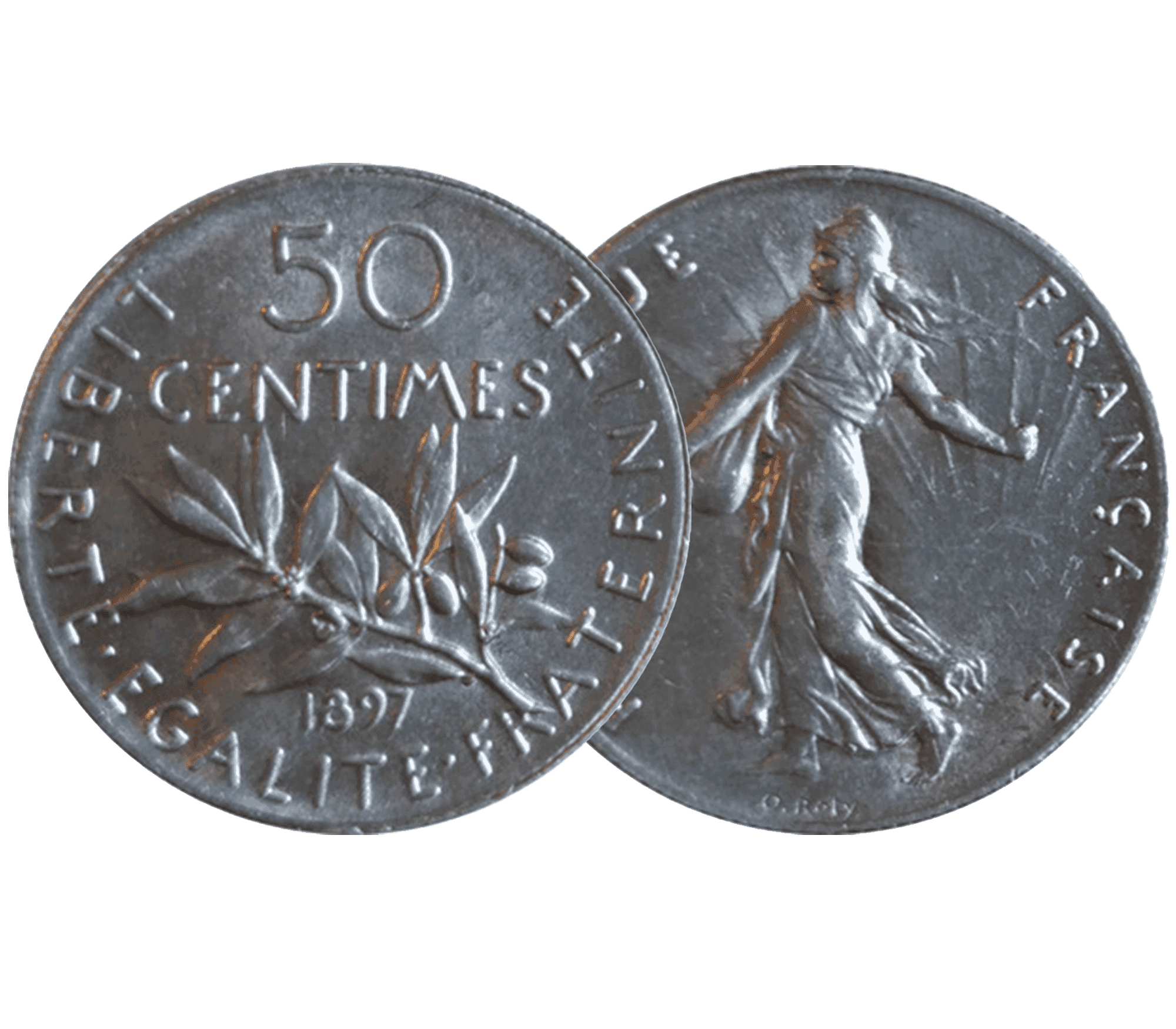 50 Centimes Semeuse Argent Investissement Comptoir National Des Collectionneurs